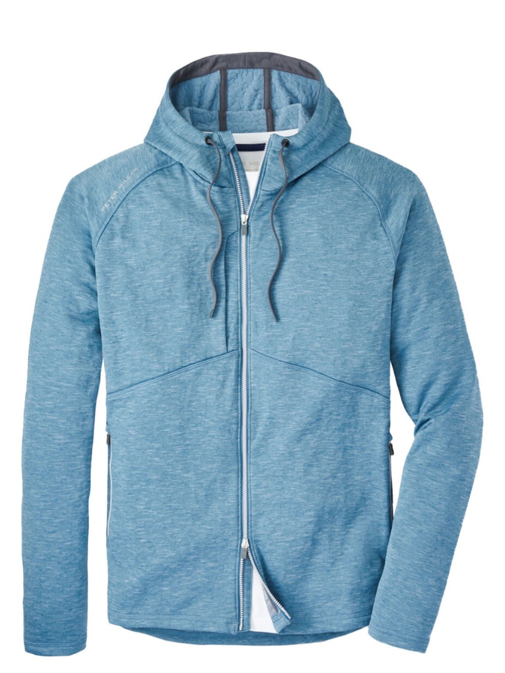 •Peter Millar• men’s performance eclipse hoodie jacket
